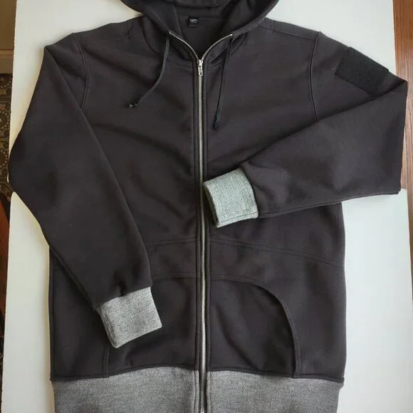 Endless Ammo Hoodie Jacket Full Zip Men's Large Utility Grunge Streetwear EUC - Picture 6 of 13
